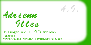 adrienn illes business card